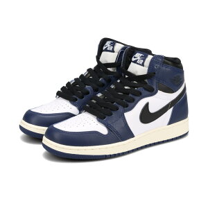NIKE AIR JORDAN 1 HIGH OG GS iCL GA W[_ 1 nC OG GS fB[X Xj[J[ nCJbg MIDNIGHT NAVY/BLACK/WHITE/SAIL lCr[ FD1437-401