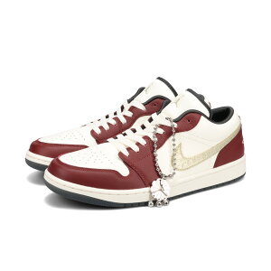 NIKE WMNS AIR JORDAN 1 LOW SE yYEAR OF THE DRAGONz iCL EBY GA W[_ 1 [ SE Y Xj[J[ [Jbg CNY SAIL/MTLC GOLD GRAIN/DARK TEAM RED zCg FJ5735-100 [1]