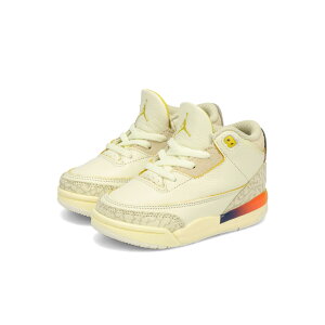 NIKE AIR JORDAN 3 RETRO SP TD �yJ BARVIN�z �i�C�L �G�A �W���[�_�� 3 ���g�� SP TD �x�r�[ �q�ǂ� �X�j�[�J�[ ���[�J�b�g MULTI COLOR/MULTI COLOR/MULTI COLOR �z���C�g fn0347-901 [1]