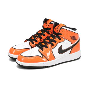 NIKE AIR JORDAN 1 MID SE GS iCL GA W[_ 1 ~bh SE GS CO {f fB[X Xj[J[ ~bhJbg TURF ORANGE/BLACK/WHITE IW BQ6931-802