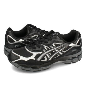 15時迄のご注文で即日発送可 ASICS SPORTSTYLE GEL-NYC アシックス スポーツスタイル ゲル NYC メンズ レディース スニーカー ローカット BLACK/GRAPHITE GREY ブラック 1203A280-002