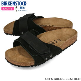 15時迄のご注文で即日発送可 BIRKENSTOCK OITA SUEDE LEATHER 【NARROW】 ビルケンシュトック オオイタ スエードレザー ナローフィット レディース サンダル BLACK ブラック BKS-1024200