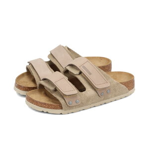 y30%OFFz BIRKENSTOCK UJI NUBUCK SUEDE LEATHER yNARROWz rPVgbN EW kobN/XG[hU[ i[tBbg fB[X T_ TAUPE x[W BKS-1025695