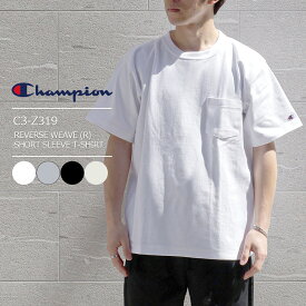 15時迄のご注文で即日発送可 CHAMPION REVERSE WEAVE (R) SHORT SLEEVE T-SHIRT チャンピオン リバースウィーブ (R) ショートスリーブ Tシャツ メンズ レディース 半袖Tシャツ C3-Z319【追跡可能メール便・日時指定不可】