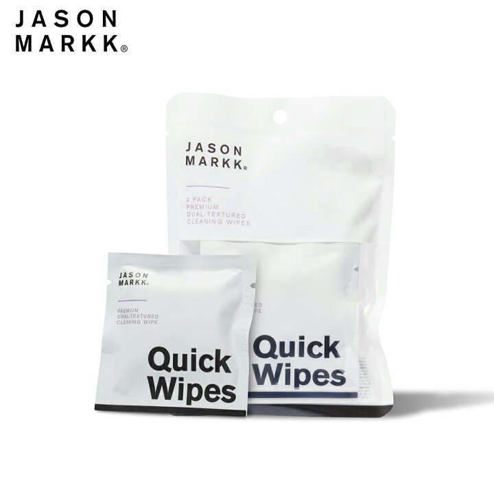 楽天市場 スニーカークリーナー Jason Markk Quick Wipes 3 Pack ジェイソンマーク クイック ワイプス 3パック 3個入りパック 追跡可能メール便 日時指定不可 Lowtex ビッグ スモール店