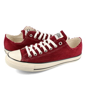 【お買い物マラソンSALE】 15時迄のご注文で即日発送可 CONVERSE ALL STAR US CORDUROY OX コンバース オールスター US コーデュロイ OX メンズ レディース ローカット MAROON マルーン 31307720