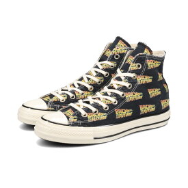 【50%OFF】 CONVERSE ALL STAR US LG HI / BACK TO THE FUTURE コンバース オールスター US LG HI / バック・トゥ・ザ・フューチャー メンズ レディース スニーカー ハイカット BLACK ブラック 31312620