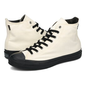 【決算SALE】 CONVERSE ALL STAR (R) GORE-TEX HI コンバース オールスター (R) ゴアテックス HI メンズ レディース スニーカー ハイカット OFF WHITE/BLACK ホワイト 31313230 [1]