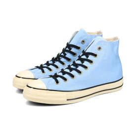 【50%OFF】 CONVERSE ALL STAR US AGEDWORK HI コンバース オールスター US エイジドワーク HI メンズ レディース スニーカー ハイカット LIGHT BLUE ブルー 31313340