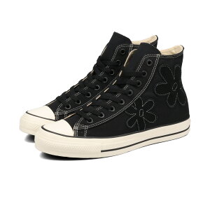 【プライスダウン】 CONVERSE ALL STAR (R) SUEDEFLOWER HI コンバース オールスター (R) スエードフラワー HI メンズ レディース ハイカット BLACK ブラック 31313860