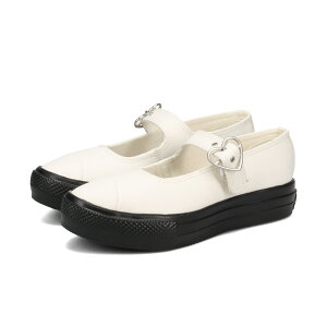 yvCX_Ez CONVERSE ALL STAR LIGHT PLTS MJ HEARTBUCKLE OX Ro[X I[X^[ Cg PLTS MJ n[gobN OX fB[X Xj[J[ [Jbg WHITE/BLACK zCg 31314010