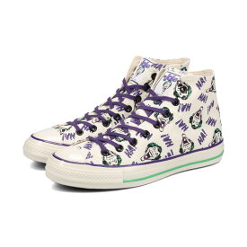 【50%OFF】 CONVERSE ALL STAR AGED HI / DC コンバース オールスター エイジド HI / DC メンズ レディース スニーカー ハイカット THE JOKER ホワイト 31314041