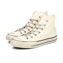 【決算SALE】 CONVERSE ALL STAR AGED AG HI コンバース オールスター エイジド AG HI メンズ レディース スニーカー ハイカット SNOW WHITE ホワイト 31314081 [1]