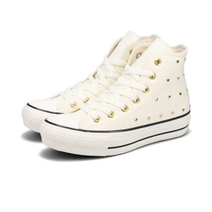 y50%OFFz CONVERSE ALL STAR PLTS HEARTSTUDS HI Ro[X I[X^[ PLTS n[gX^bY HI fB[X Xj[J[ nCJbg WHITE zCg 31314231