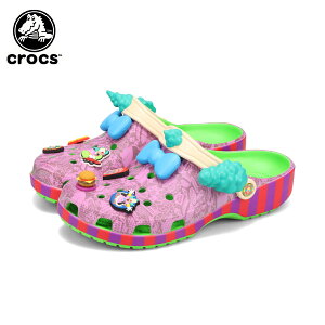 yvCX_Ez CROCS CLASSIC CLOG × THE SIMPSONS KRUSTY NbNX NVbN NbO × UEVv\Y NXeB[ Y fB[X T_ MULTI }`J[ 211107-90H