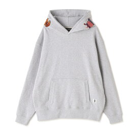 【プライスダウン】 15時迄のご注文で即日発送可 EXPANSION PULLOVER PARKA エクスパンション プルオーバー パーカー メンズ レディース フーディー GRAY グレー exp-avc4870-gry