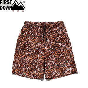 y40%OFFz FIRST DOWN COZY SHORTS TASLAN NYLON t@[Xg_E RW[ V[c ^X iC Y fB[X {gX n[tpc LEOPARD }`J[ F821010-99yǐՉ\[ցE