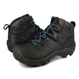 15時迄のご注文で即日発送可 KEEN MEN PYRENEES キーン ピレニーズ メンズ ブーツ ハイキングシューズ 登山靴 防水 透湿 BLACK/LEGION BLUE ブラック/リージョンブルー 黒 青 1026585