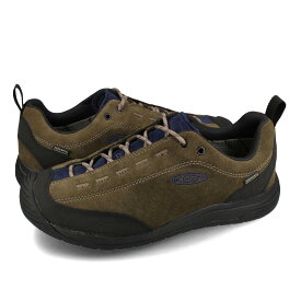 15時迄のご注文で即日発送可 KEEN MEN JASPER II WP キーン ジャスパー ツー ウォータープルーフ メンズ スニーカー ローカット CANTEEN/NAVAL ACADEMY ブラウン 1027735