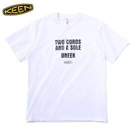 KEEN OC/RP UNEEK 10TH TEE キーン オーシーアールピー ユニーク テン Tシャツ メンズ レディース 半袖Tシャツ WHITE ホワイト 1029301【追跡可能メール便・日時指定不可】