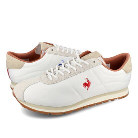 【プライスダウン】 15時迄のご注文で即日発送可 le coq sportif CRETE MONTPELLIER ルコック スポルティフ クレタ モンペリエ メンズ ローカット WHITE/BEIGE ホワイト ql1vjc19wb