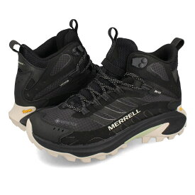 15時迄のご注文で即日発送可 MERRELL MOAB SPEED 2 MID GORE-TEX W メレル モアブ スピード 2 ミッド ゴアテックス ウィメンズ レディース スニーカー ミッドカット BLACK ブラック J037826