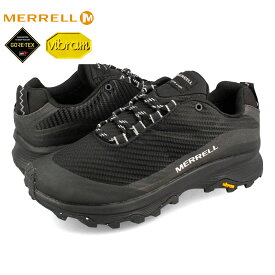 【楽天スーパーSALE】 15時迄のご注文で即日発送可 MERRELL MOAB SPEED STORM GORE-TEX (W) メレル モアブ スピード ストーム ゴアテックス レディース スニーカー ローカット BLACK/BLACK ブラック j067670