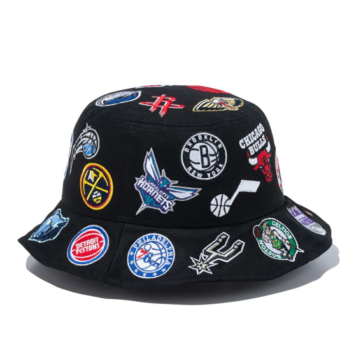 楽天市場】NEW ERA BUCKET01 TEAM LOGO ALL OVER NBA ニューエラ 