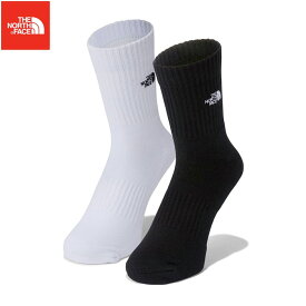 15時迄のご注文で即日発送可 THE NORTH FACE TNF LOGO 2P CREW SOCKS ザ ノースフェイス TNF ロゴ 2P クルー ソックス NN82213 【2足パック】