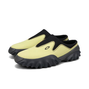 【お買い物マラソンSALE】 OAKLEY FACTORY TEAM SUEDE CHOP SAW MULE オークリー ファクトリー チーム スエード チョップ ソー ミュール メンズ レディース スニーカー ローカット CELERY/BLACK イエロー T07003