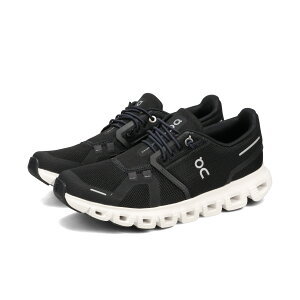 ON CLOUD 6 (W) I NEh 6 fB[X Xj[J[ [Jbg BLACK/WHITE ubN 3WF10060299