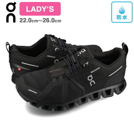 ON CLOUD 5 WATERPROOF (W) オン クラウド 5 ウォータープルーフ ウィメンズ スニーカー 防水 ランニング ALL BLACK オールブラック 59.98838