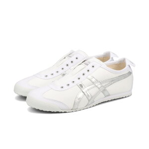 Onitsuka Tiger MEXICO 66 SLIP-ON IjcJ^CK[ LVR 66 Xb| WHITE/PURE SILVER 1183a962-101