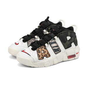 NIKE AIR MORE UPTEMPO GS iCL GA A Abve| CO {f fB[X Xj[J[ ~bhJbg SUMMIT WHITE/UNIVERSITY RED zCg DZ4843-100
