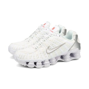 NIKE SHOX TL iCL VbNX TL Y Xj[J[ [Jbg WHITE/METALLIC SILVER/MAX ORANGE/WHITE zCg AV3595-100