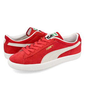 15時までのご注文で即日発送 PUMA SUEDE VTG プーマ スウェード ヴィンテージ HIGH RISK RED/WHITE プーマスニーカー メンズ レディース ローカット レッド 定番モデル 374921-06