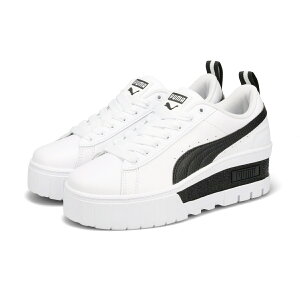 y}\SALEz y30%OFFz PUMA MAYZE WEDGE WMNS v[} CY EFbW EBY fB[X  WHITE/BLACK zCg ubN 386273-01