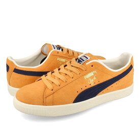 【楽天スーパーSALE】 15時迄のご注文で即日発送可 PUMA CLYDE OG プーマ クライド OG メンズ スニーカー ローカット CLEMENTINE/NAVY イエロー 391962-08