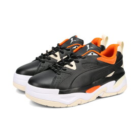 【プライスダウン】 PUMA BLSTR WMNS プーマ BLSTR ウィメンズ レディース スニーカー ローカット BLACK/CAYENNE PEPPER ブラック 395276-02