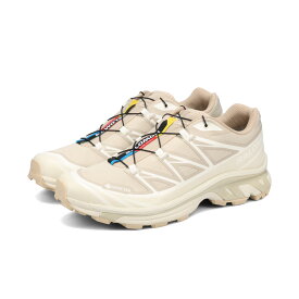 SALOMON XT-6 GTX 【GORE-TEX】 サロモン エックスティー 6 ゴアテックス メンズ レディース スニーカー ローカット OXFORD TAN/ALMOND MILK/SAFARI ベージュ L47732400