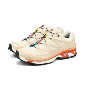 【8月15日(金)発売】 SALOMON XT-6 GTX サロモン エックスティー 6 ゴアテックス メンズ レディース スニーカー ローカット ALMOND MILK/SOFT CLAY/BURNT OCHRE ベージュ L47865200