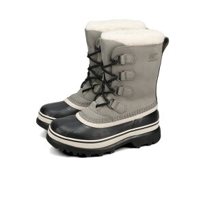 �y30%OFF�z SOREL CARIBOU WP �\���� �J���u�[ �E�H�[�^�[�v���[�t ���f�B�[�X �u�[�c �h�� SHALE/STONE �O���[ nl1005-051