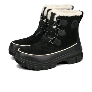 �y30%OFF�z SOREL TIVOLI V WATERPROOF �\���� �e�B�{��5 �E�H�[�^�[�v���[�t ���f�B�[�X �u�[�c BLACK/FAWN �u���b�N NL5113-010
