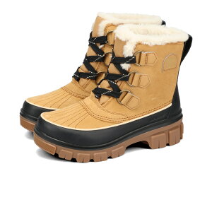 �y30%OFF�z SOREL TIVOLI V WP �\���� �e�B�{��5 �E�H�[�^�[�v���[�t ���f�B�[�X �u�[�c CURRY/BLACK �u���E�� NL5113-373