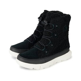 【お買い物マラソンSALE】 15時迄のご注文で即日発送可 SOREL YOUTH SOREL EXPLORER COZY ソレル ユース エクスプローラー コージー 子ども ブーツ 防水 BLACK ブラック 黒 ny4894-010