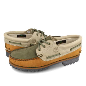 【プライスダウン】 15時迄のご注文で即日発送可 TIMBERLAND AUTHENTICS 3EYE CLASSIC LUG ティンバーランド オーセンティックス 3アイ ラグ メンズ モカシン WHEAT NUBUCK/GREEN ウィート グリーン a5p5m