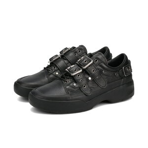 �y30%OFF�z VANS LX OLD SKOOL BUCKLE × EFRON DANZIG �o���Y LX �I�[���h�X�N�[�� �o�b�N�� × �G�t�����E�f�C�W�O ���f�B�[�X �X�j�[�J�[ ���[�J�b�g BLACK �u���b�N VN000EEDBLK