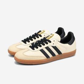 adidas SAMBA OG アディダス サンバ OG メンズ レディース スニーカー ローカット CREAM WHITE/CORE BLACK/SAND STONE ベージュ ID0478