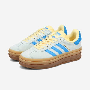 adidas GAZELLE BOLD W AfB_X Kbc[ K[ {[h EBY fB[X Xj[J[ [Jbg ALMOST BLUE/BRIGHT BLUE/ALMOST YELLOW u[ IE0430