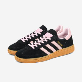 adidas HANDBALL SPEZIAL W アディダス ハンドボール スペツィアル ウィメンズ レディース スニーカー ローカット CORE BLACK/CLEAR PINK/GUM ブラック IE5897